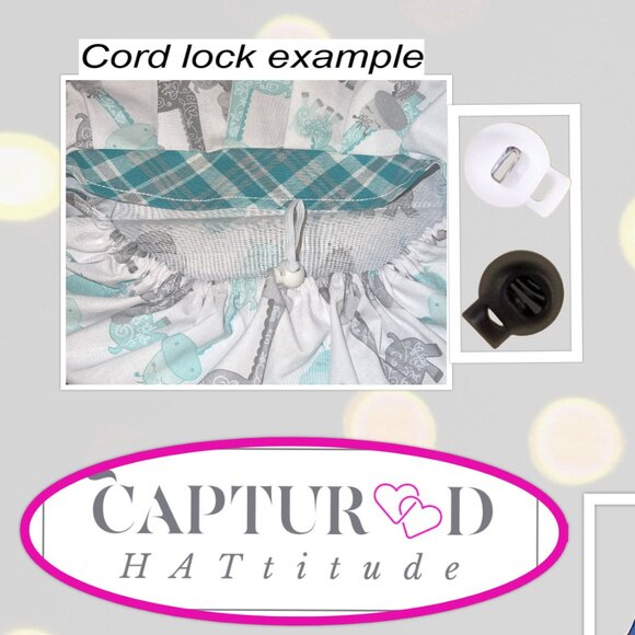 NWOT Handmade Dr. Seuss Bouffant Scrub Cap Surgical Hat, Counting with S… - Picture 6 of 6